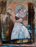 La dame au miroir - PORTRAITS